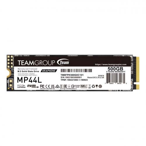 TNC Store Ổ Cứng SSD Teamgroup MP44L 500GB M.2 4.0 x4 NVMe